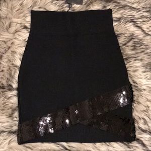 BCBG Black Bodycon Skirt.